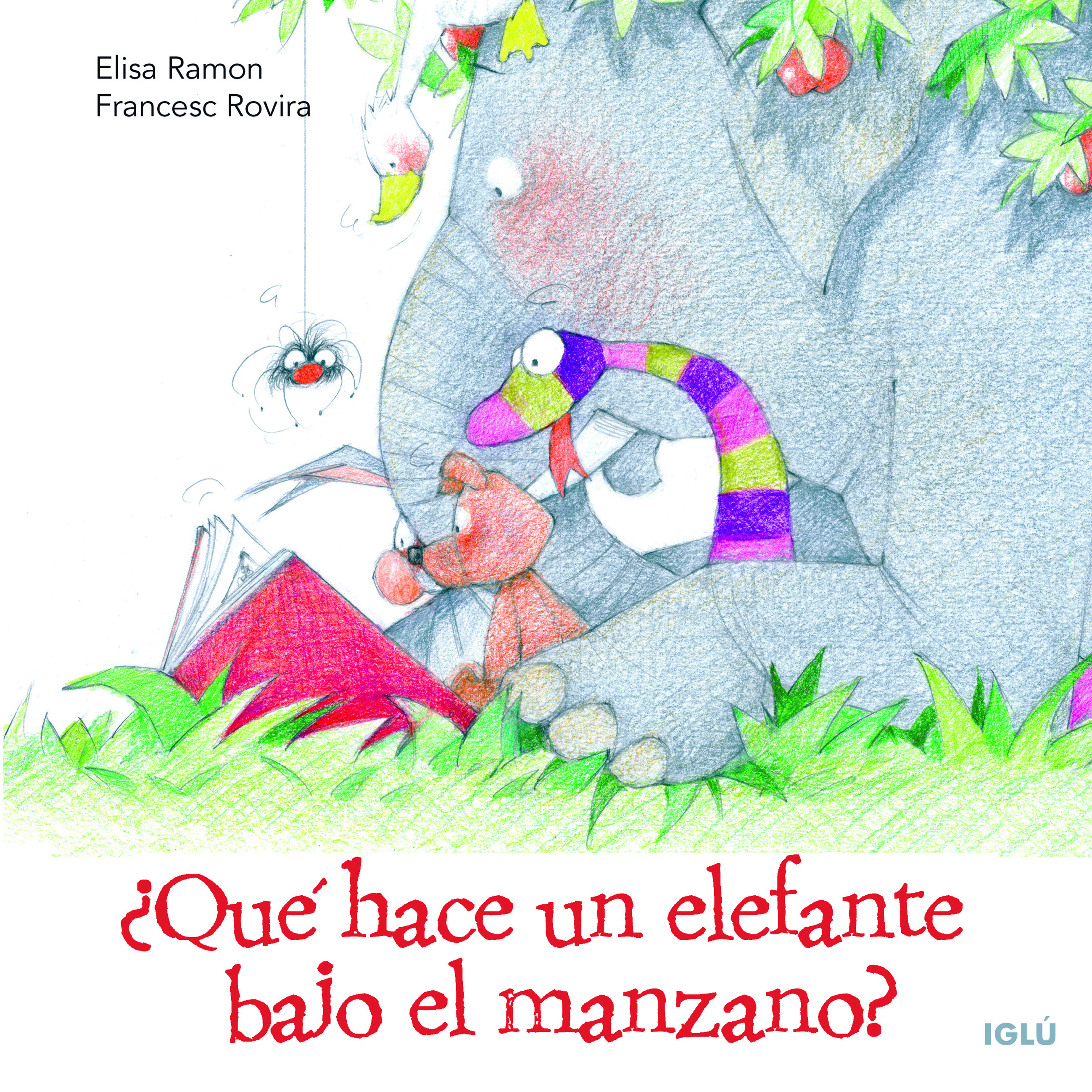 ¿Qué hace un elefante bajo el manzano?