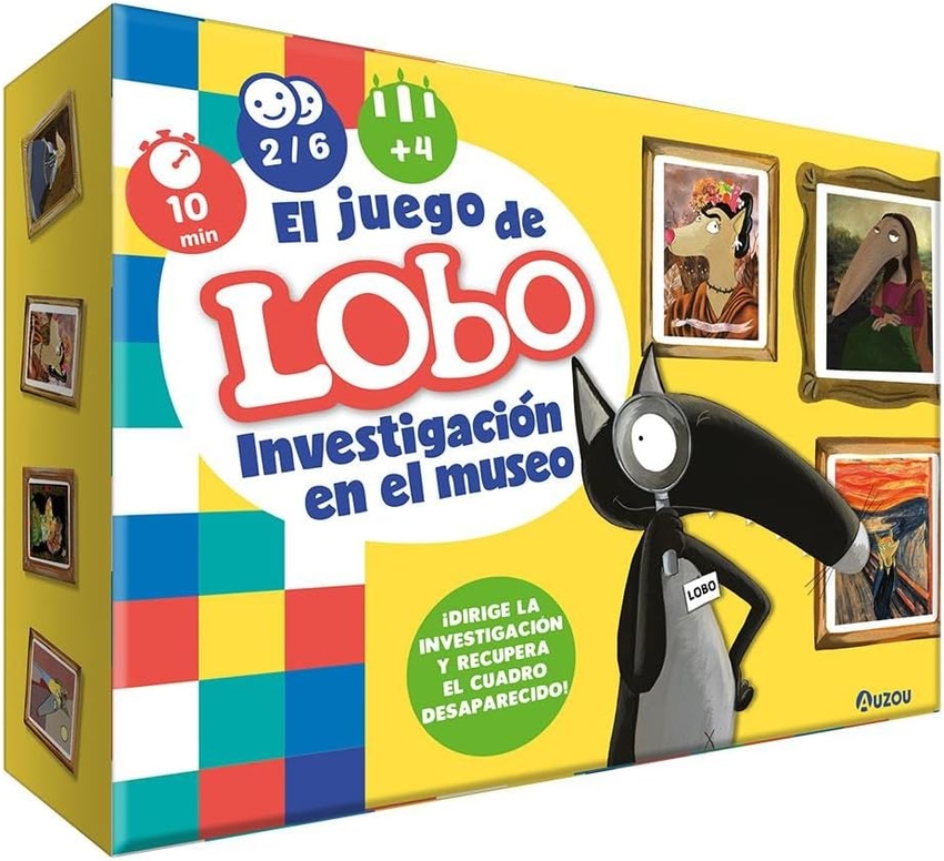 El juego del lobo, investigación en el museo