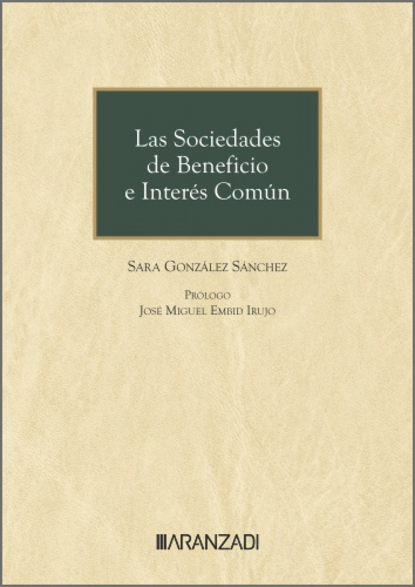 Las Sociedades de Beneficio e Interés Común
