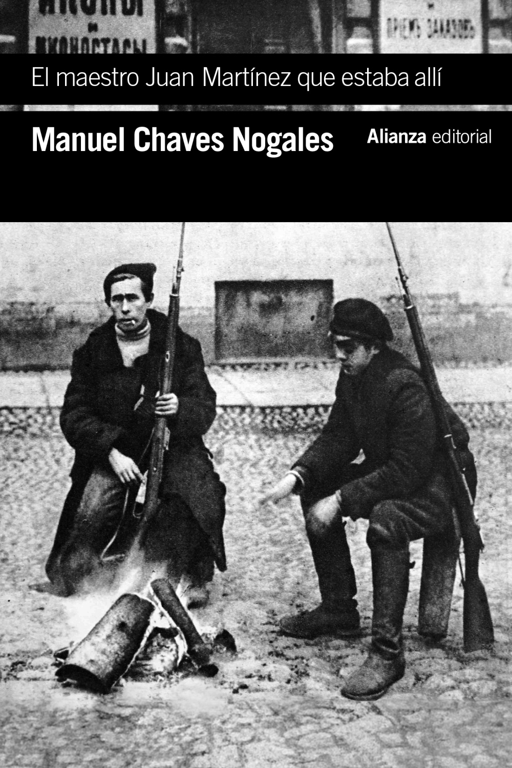El maestro Juan Martínez que estaba allí
