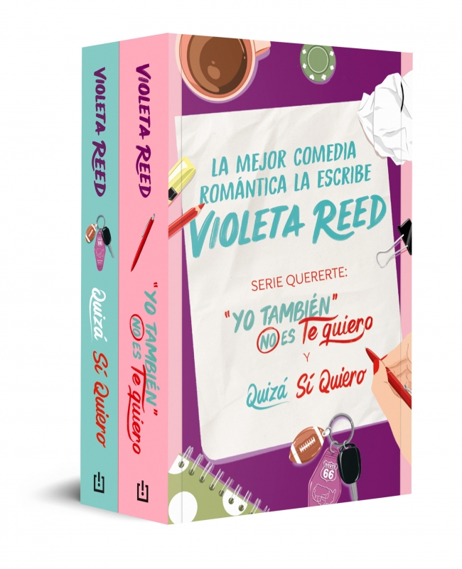 PACK QUERERTE (CONTIENE: YO TAMBIÉN NO ES TE QUIERO / QUIZÁ SÍ QUIERO)