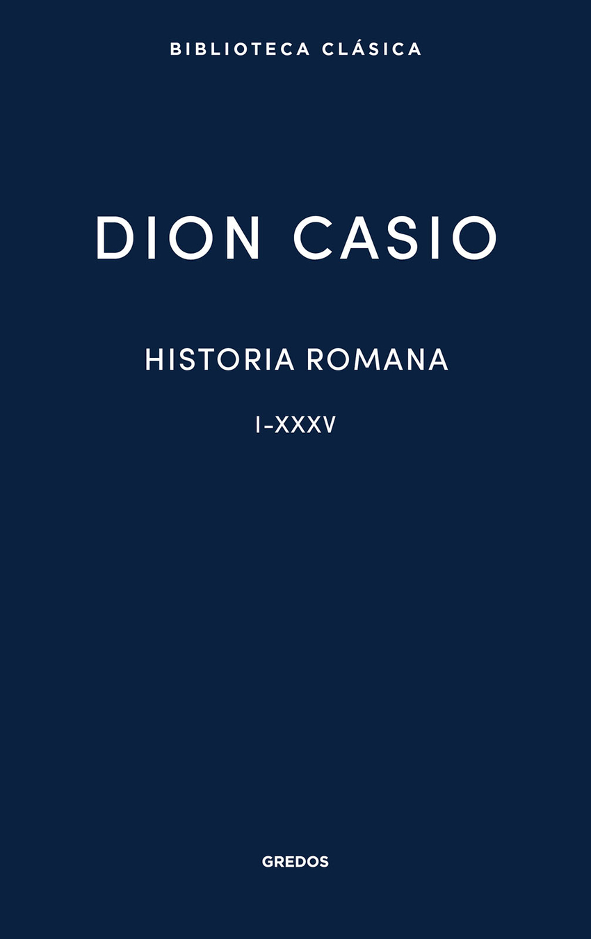 Historia romana. Libros I-XXXV