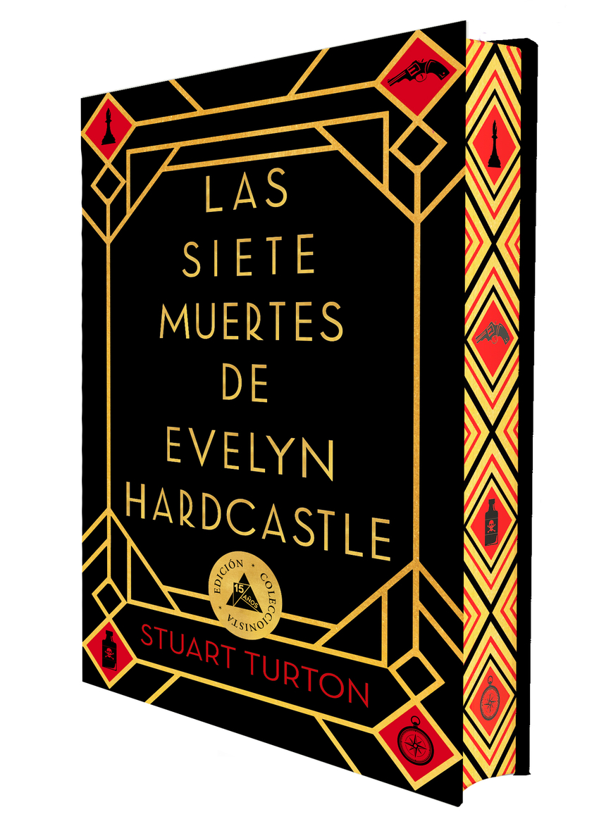 Las siete muertes de Evelyn Hardcastle (Ed. especial limitada en tapa dura con cantos pintados)