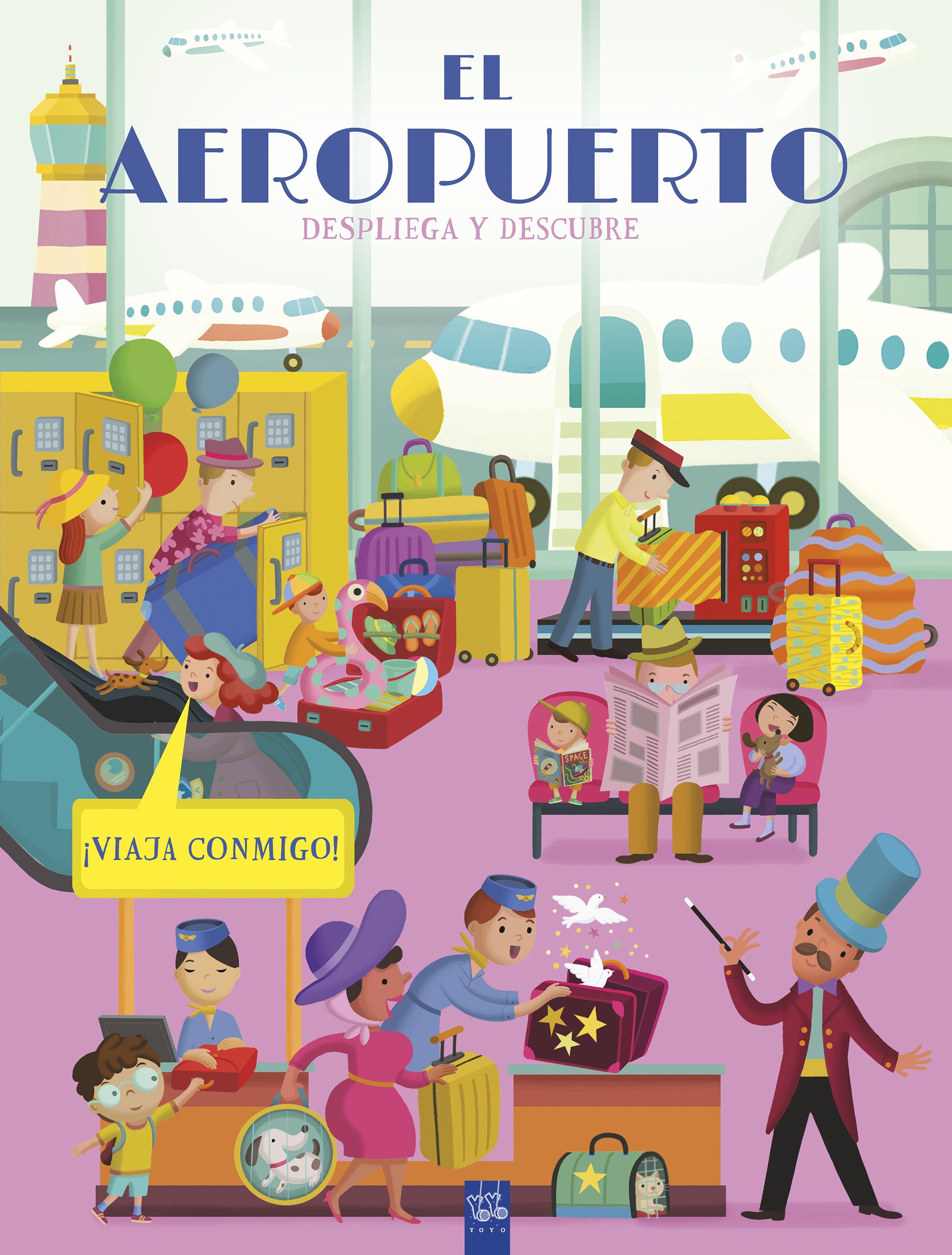 Despliega y descubre. El aeropuerto