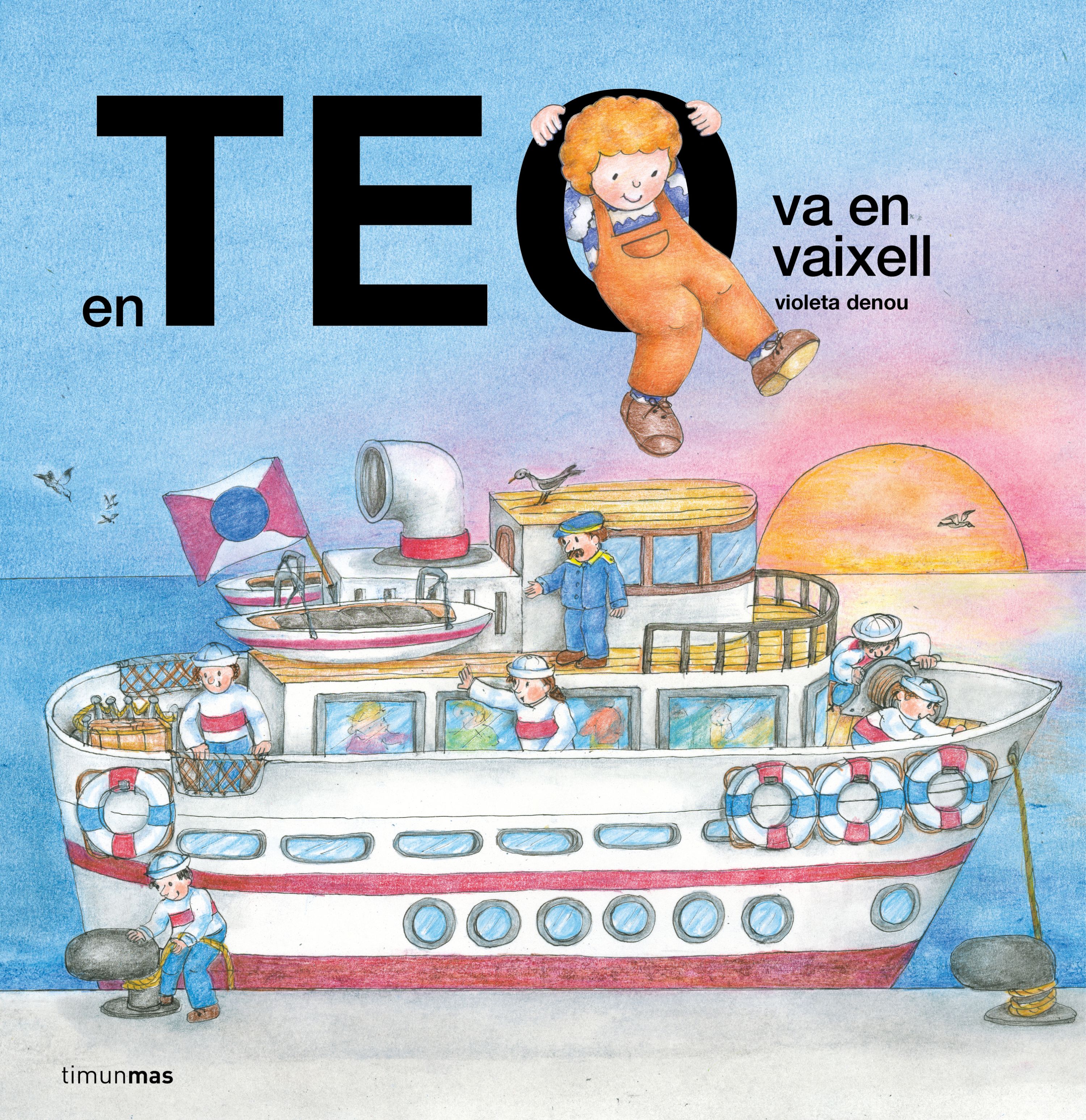 En Teo va amb vaixell
