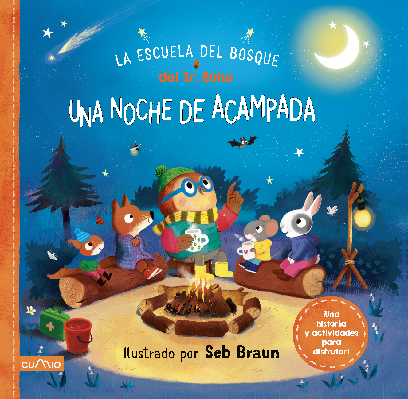 La escuela del bosque del Sr.Búho: una noche de acampada