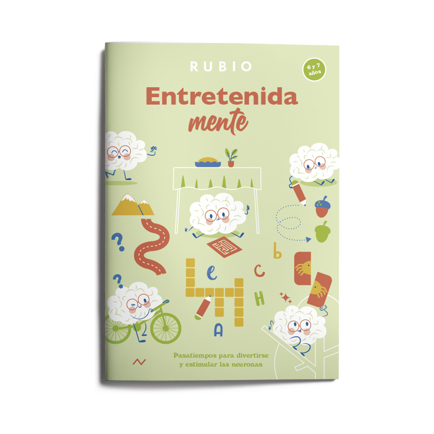 EntretenidaMENTE. Pasatiempos para divertirse y estimular las neuronas (6?7 años)