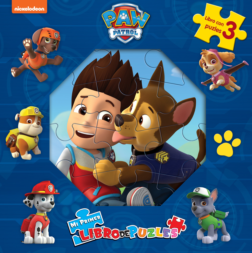 Patrulla Canina (Libro+3 puzles)