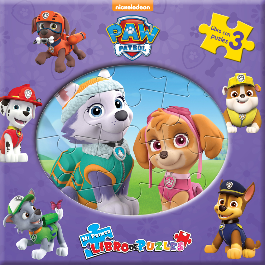 Patrulla Canina Girls (Libro+3 puzles)
