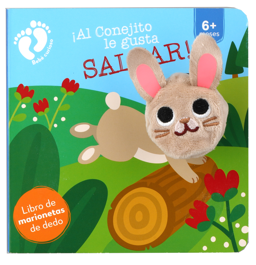 Al conejito le gusta saltar