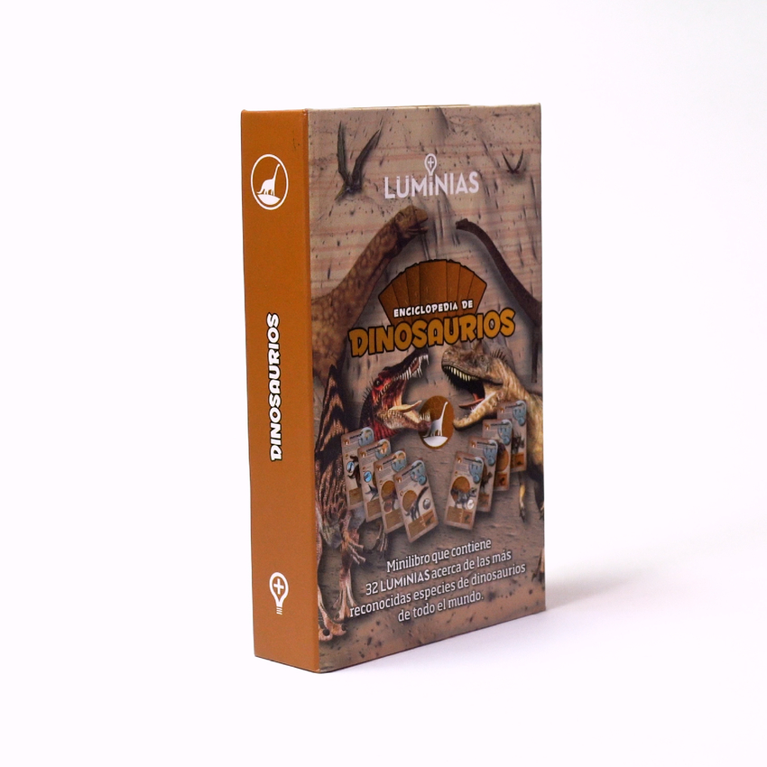 Enciclopedia de Dinosaurios (Estuche con 32 cartas)