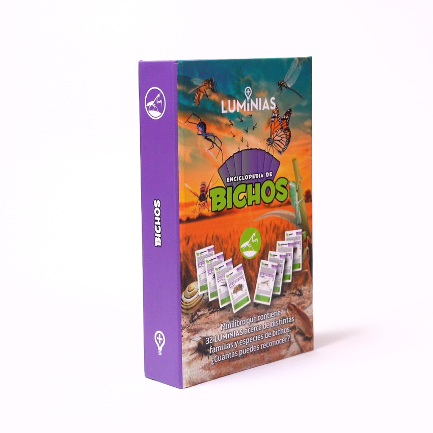 Enciclopedia de Bichos (Estuche con 32 cartas)