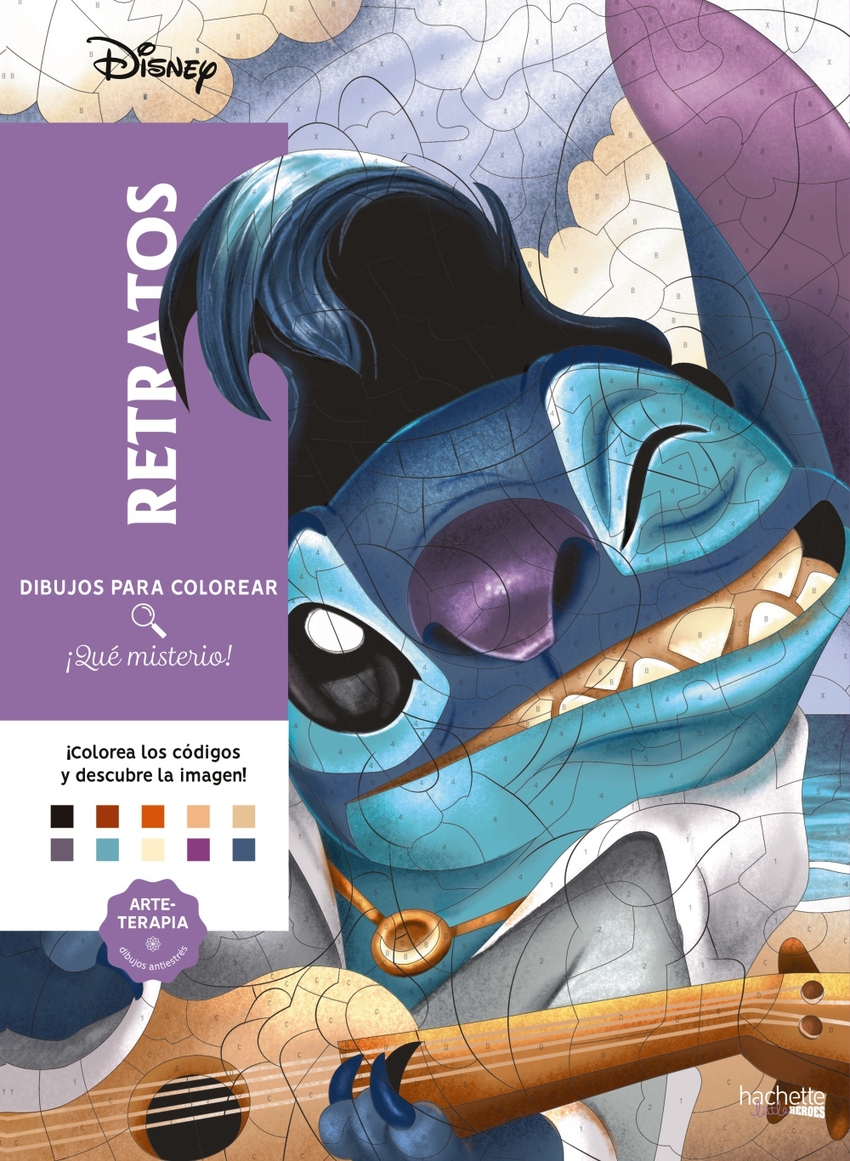 Dibujos para colorear, ¡qué misterio! Retratos