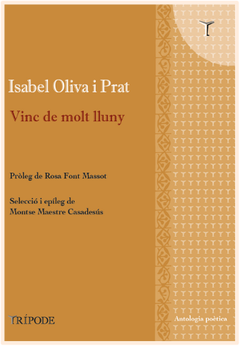 Vinc de molt lluny