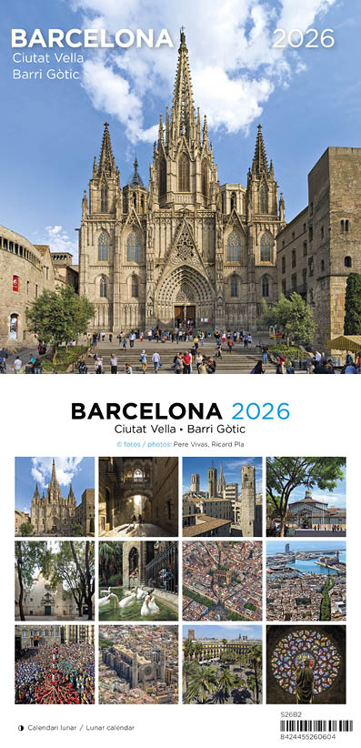 Cal. 2026 ST (14x15 cm) Barcelona 2 (Ciutat Vella)