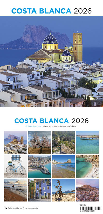 Cal. 2026 ST (14x15 cm) Costa Blanca