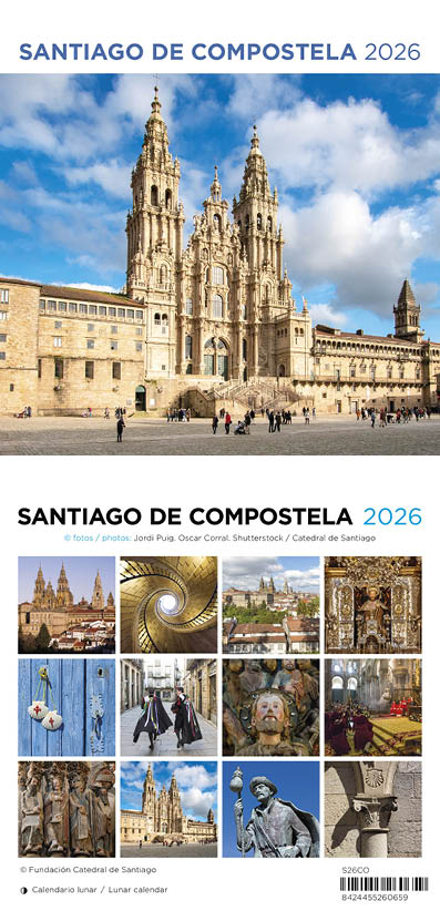 Cal. 2026 ST (14x15 cm) Santiago Compostela