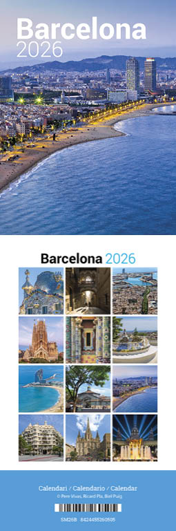 Cal. 2026 ST Mini (9x12 cm) Barcelona