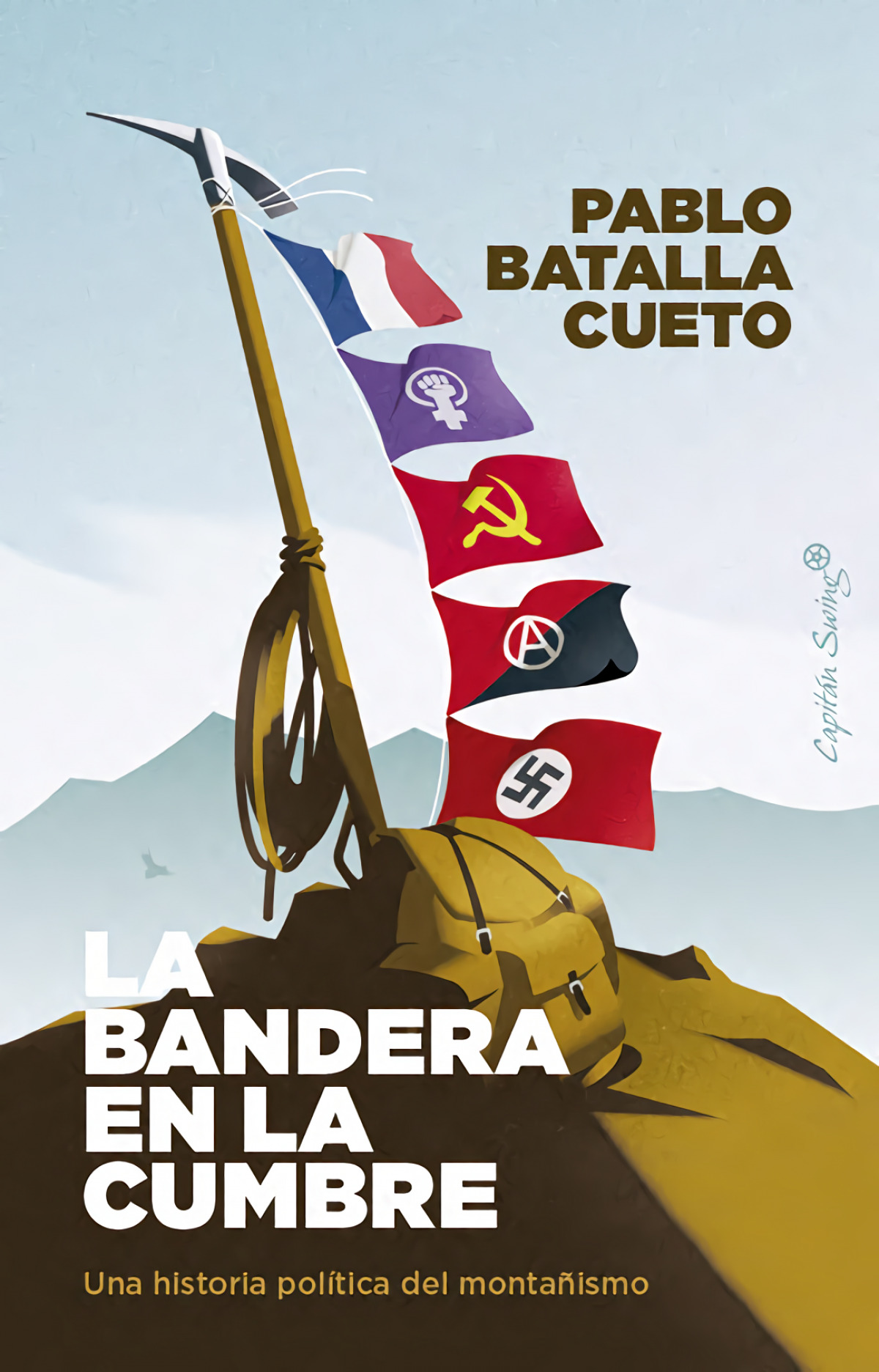 La bandera en la cumbre