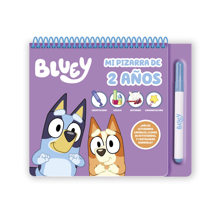 MI PIZARRA DE 2 AÑOS - BLUEY