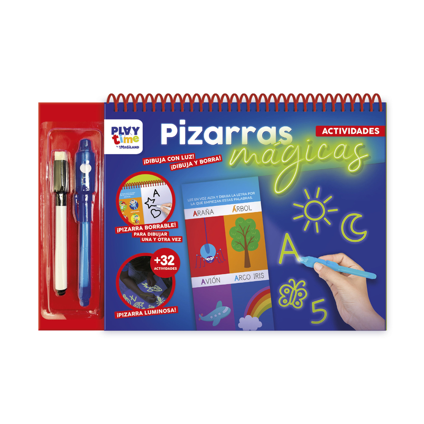 PINTALUZ PIZARRAS MAGICAS - ACTIVIDADES 3 A 5 AÑOS