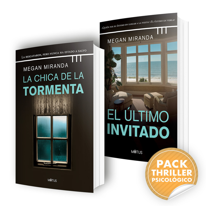 Pack thriller psicológico (El último invitado/La chica de la tormenta)