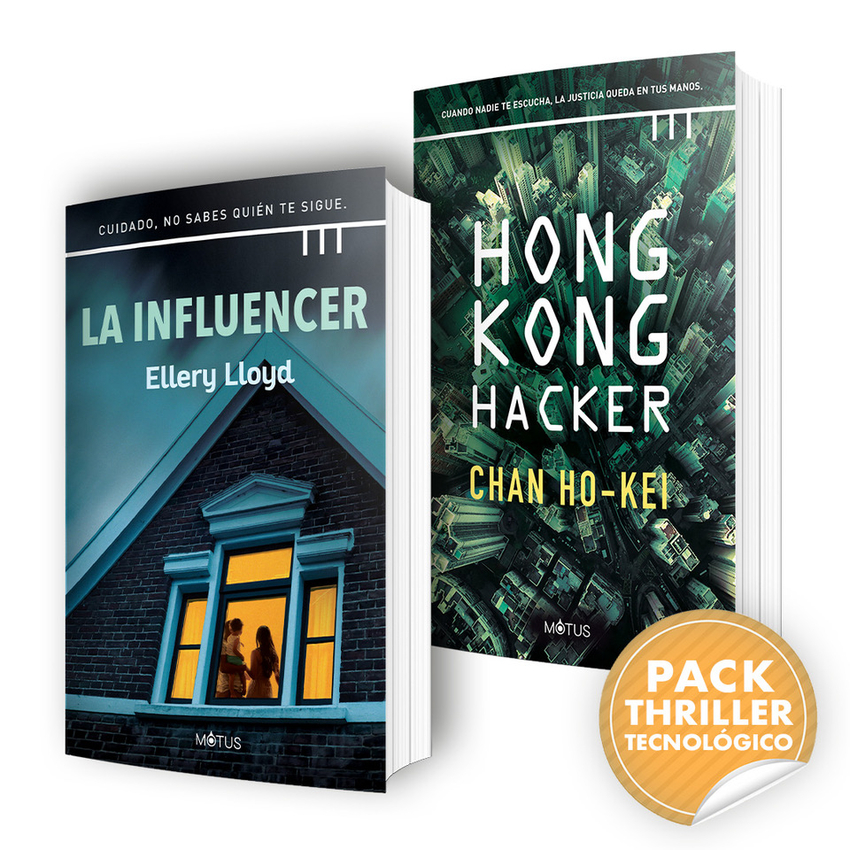 Pack thriller tecnológico (La influencer / Hong Kong hacker)