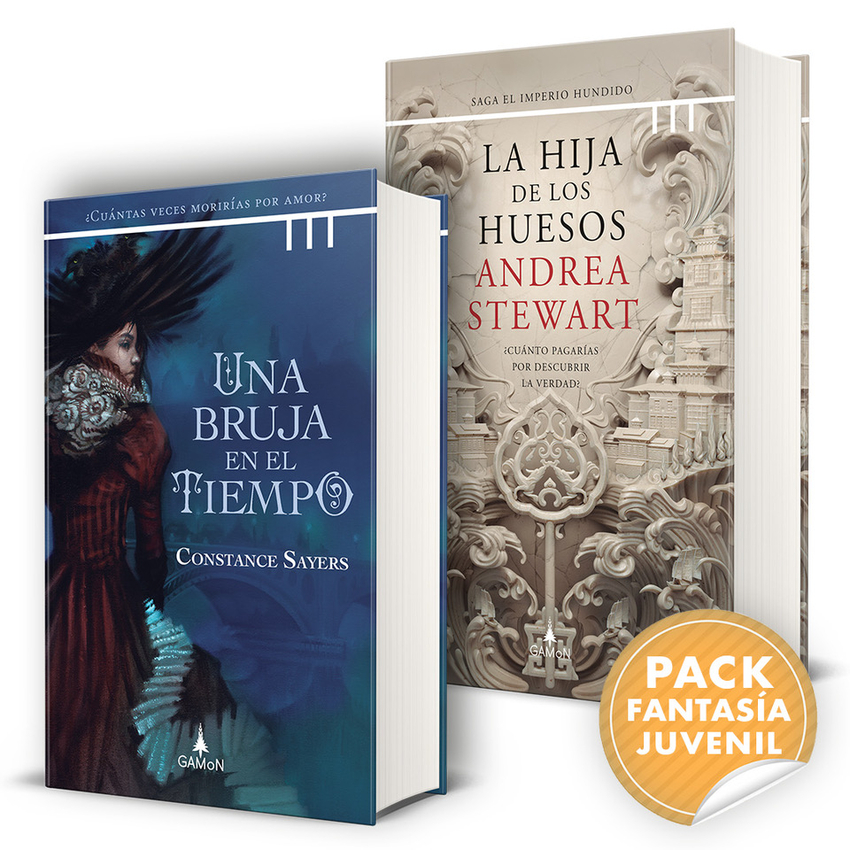 Pack fantasía juvenil(Una bruja en el tiempo/La hija de los huesos)