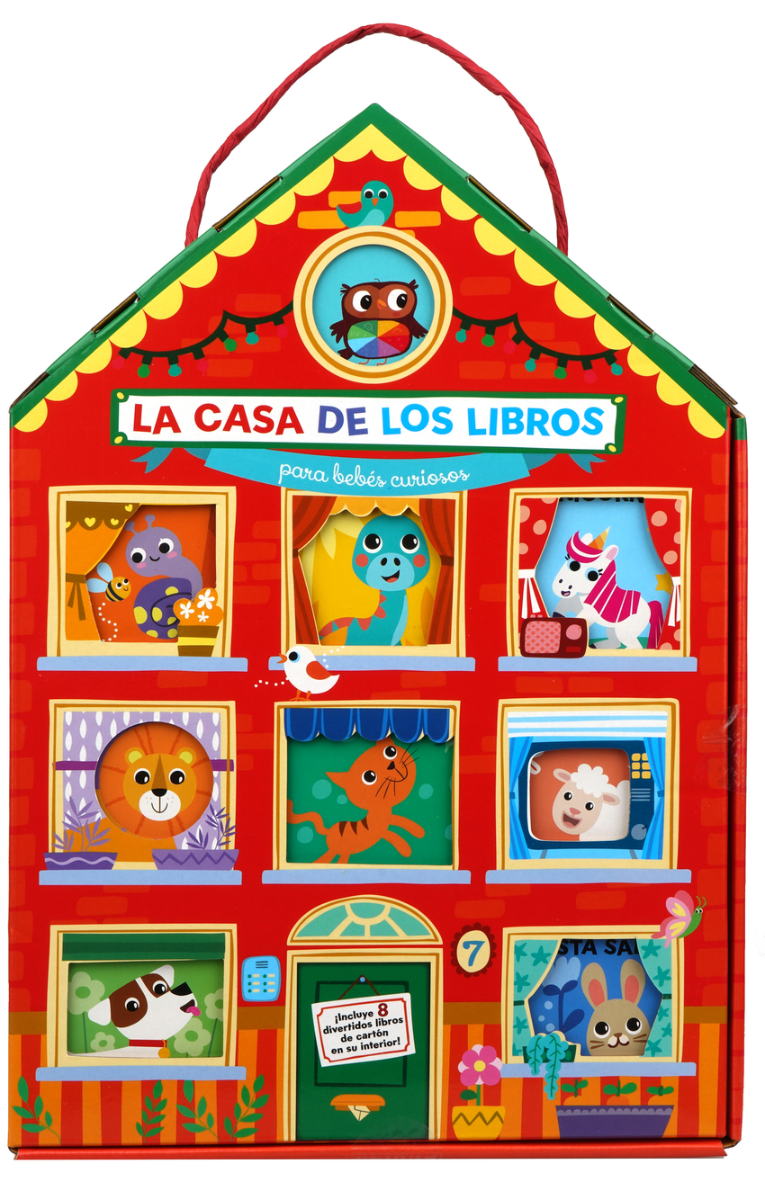 La casa de los libros para bebés curiosos