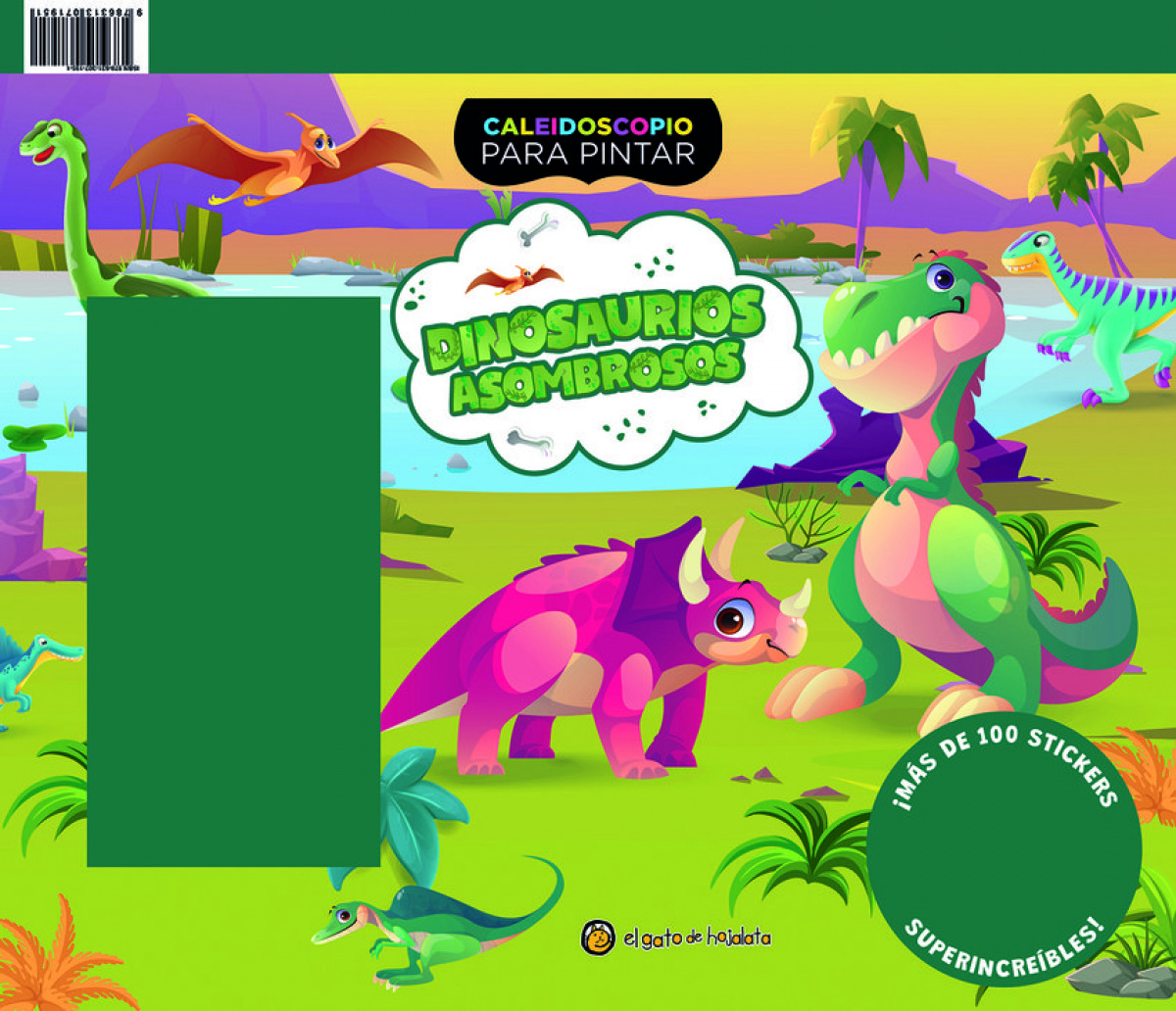 Dinosaurios asombrosos ('Caleidoscopio para pintar')