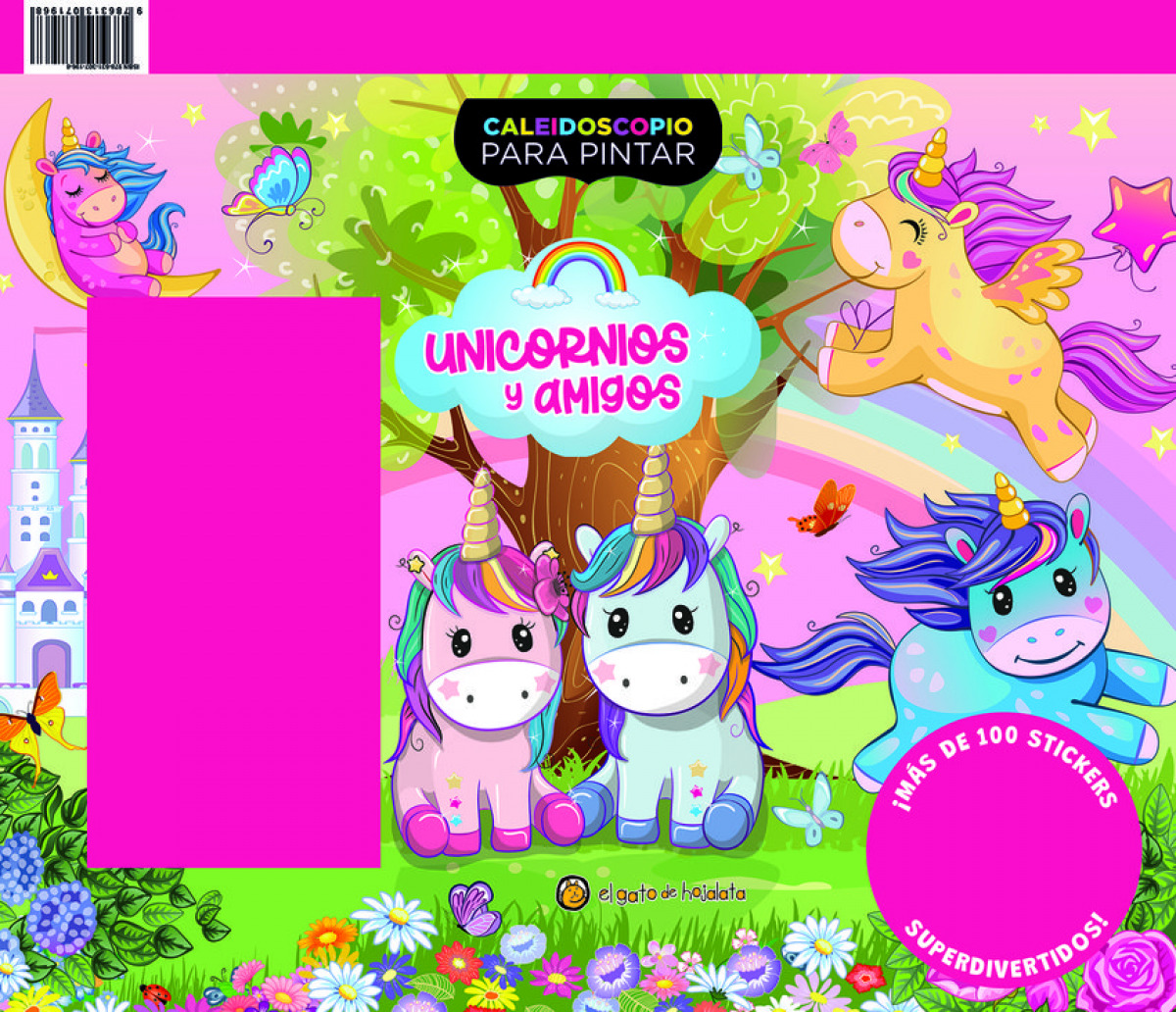 Unicornios y amigos ('Caleidoscopio para pintar')