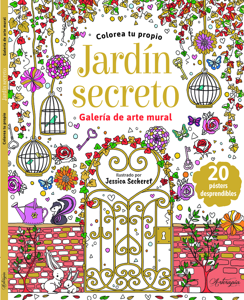 Colorea tu propio Jardín Secreto