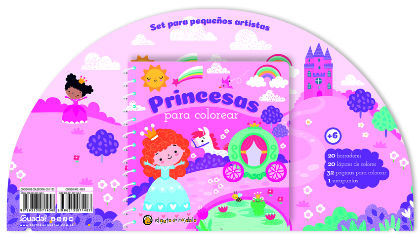Princesas ((Estuche Pequeños Artistas)