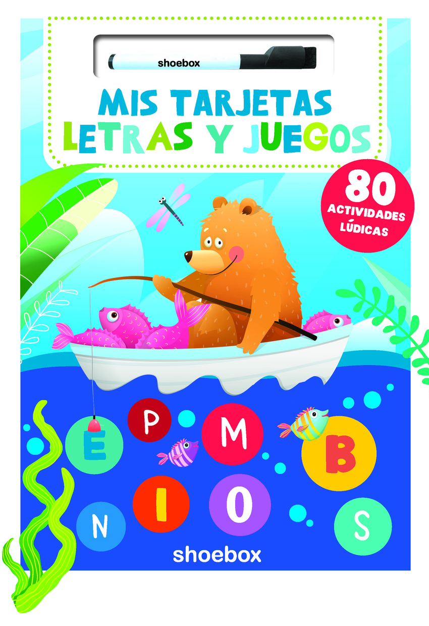 Mis tarjetas - Letras y juegos (40 tarjetas+rotulador)