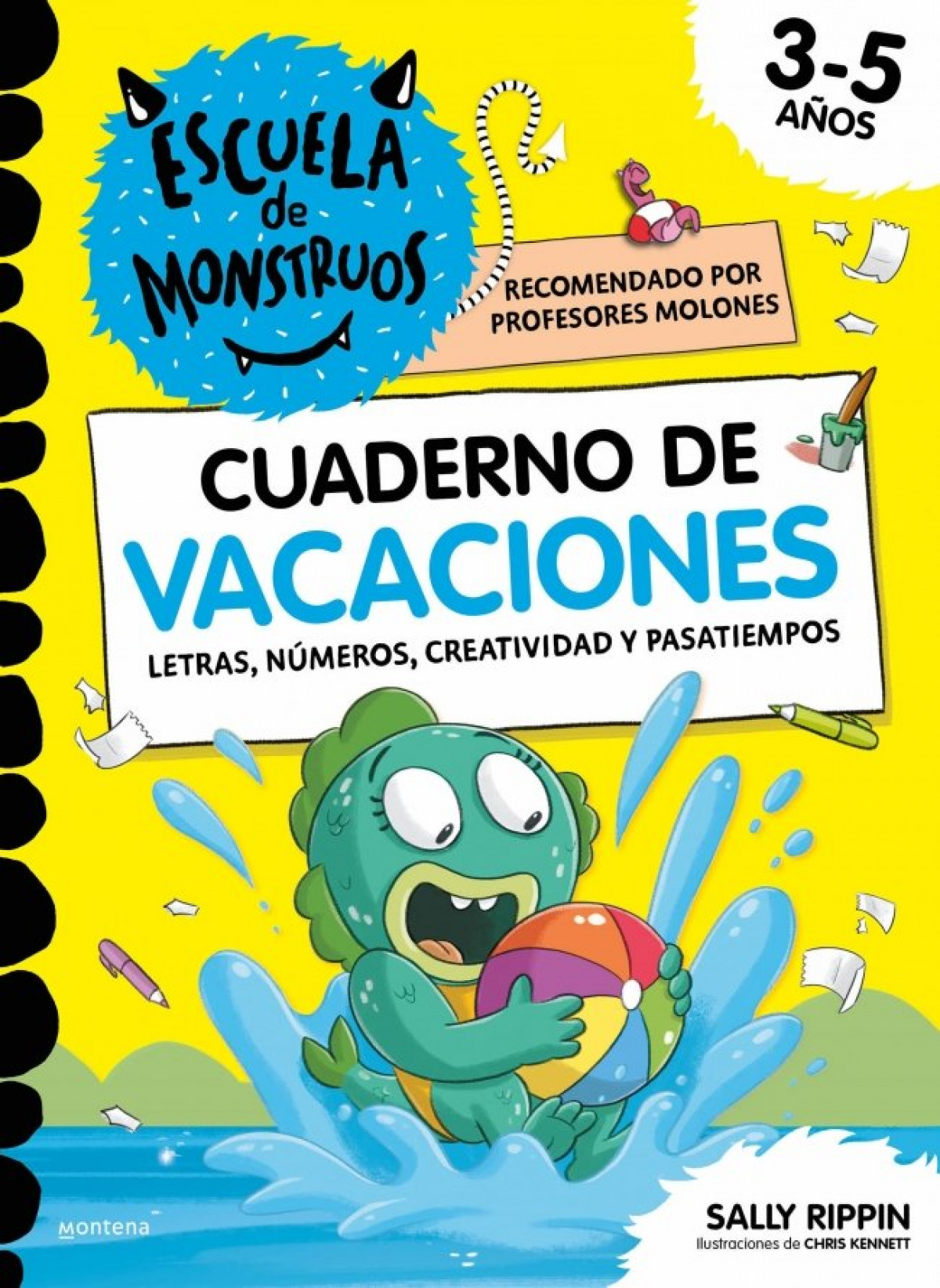 Escuela de monstruos: cuaderno de vacaciones