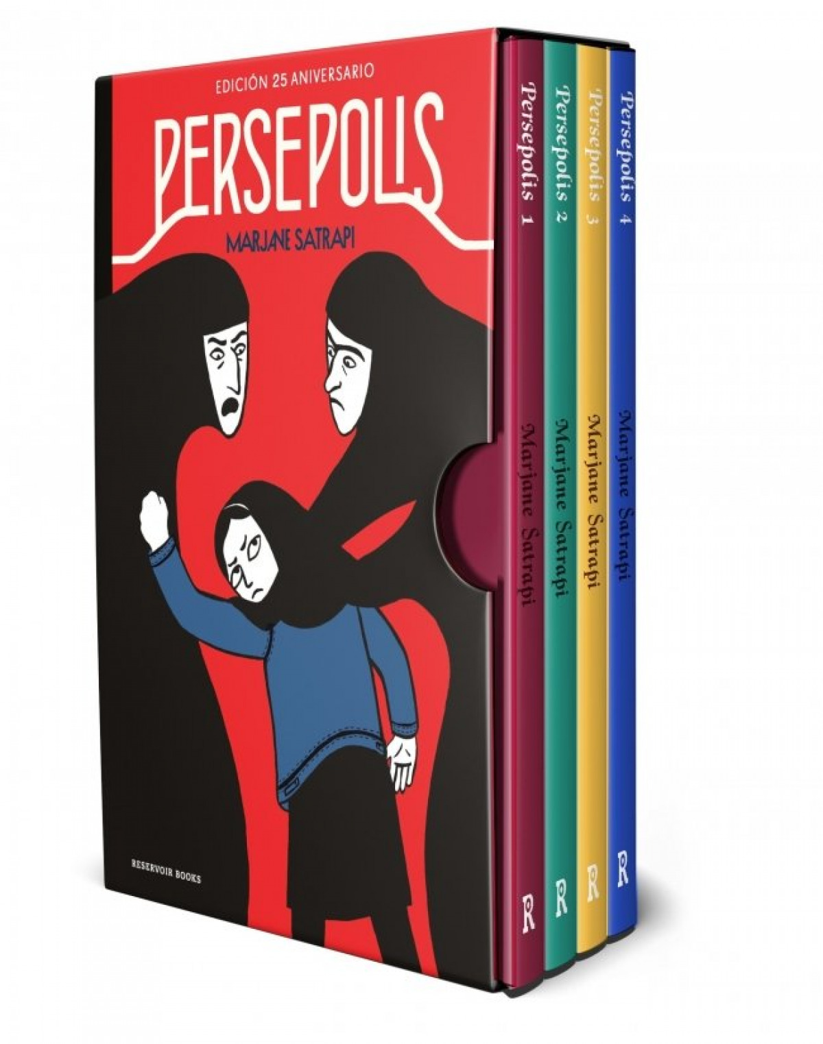 Estuche persepolis 4 títulos