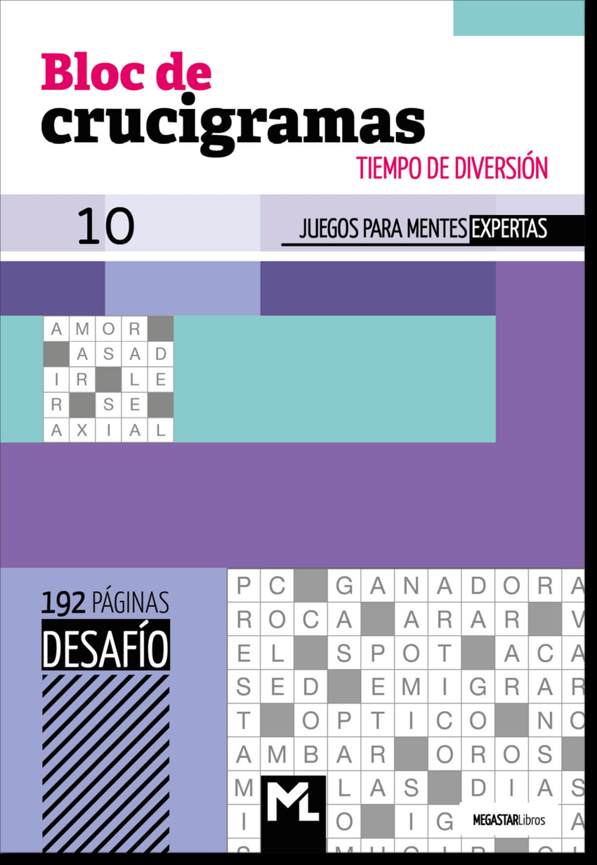 Bloc de Crucigramas 10 ('Desafío')