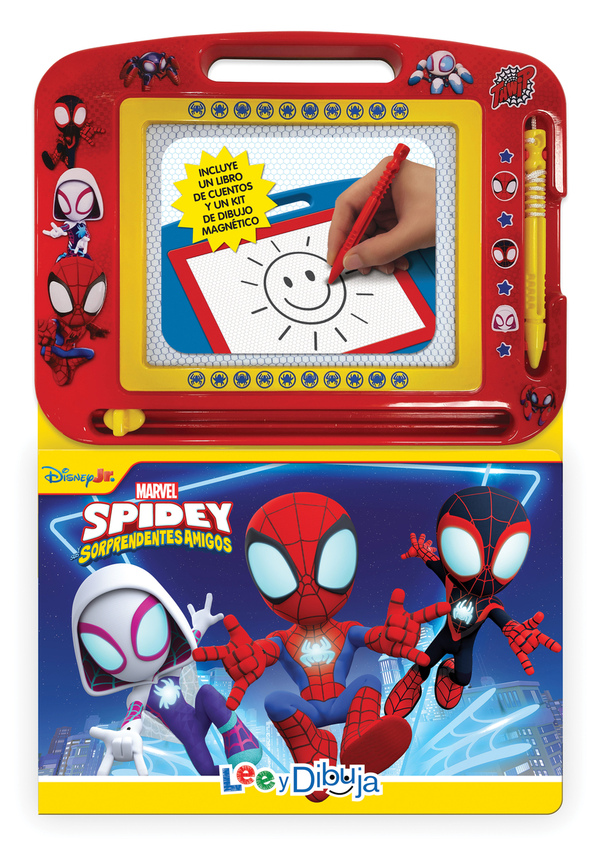 Marvel Spidey (Libro+Pizarra magnética)
