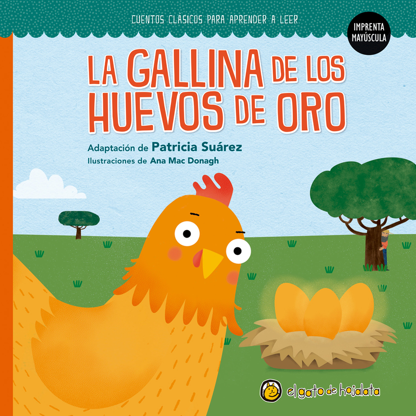 La gallina de los huevos de oro ('Cuentos Clásicos para aprender a leer')