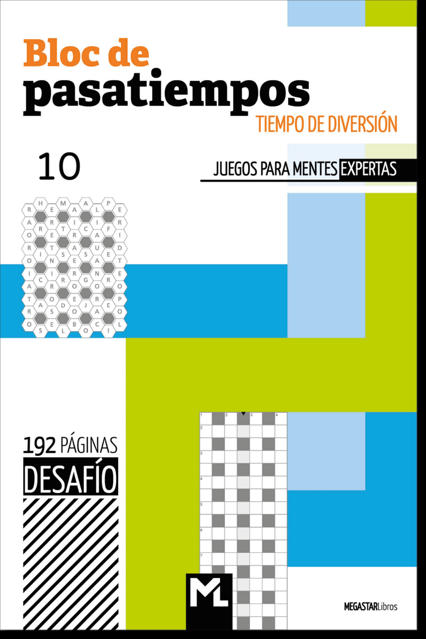 Bloc de Pasatiempos 10 ('Desafío')