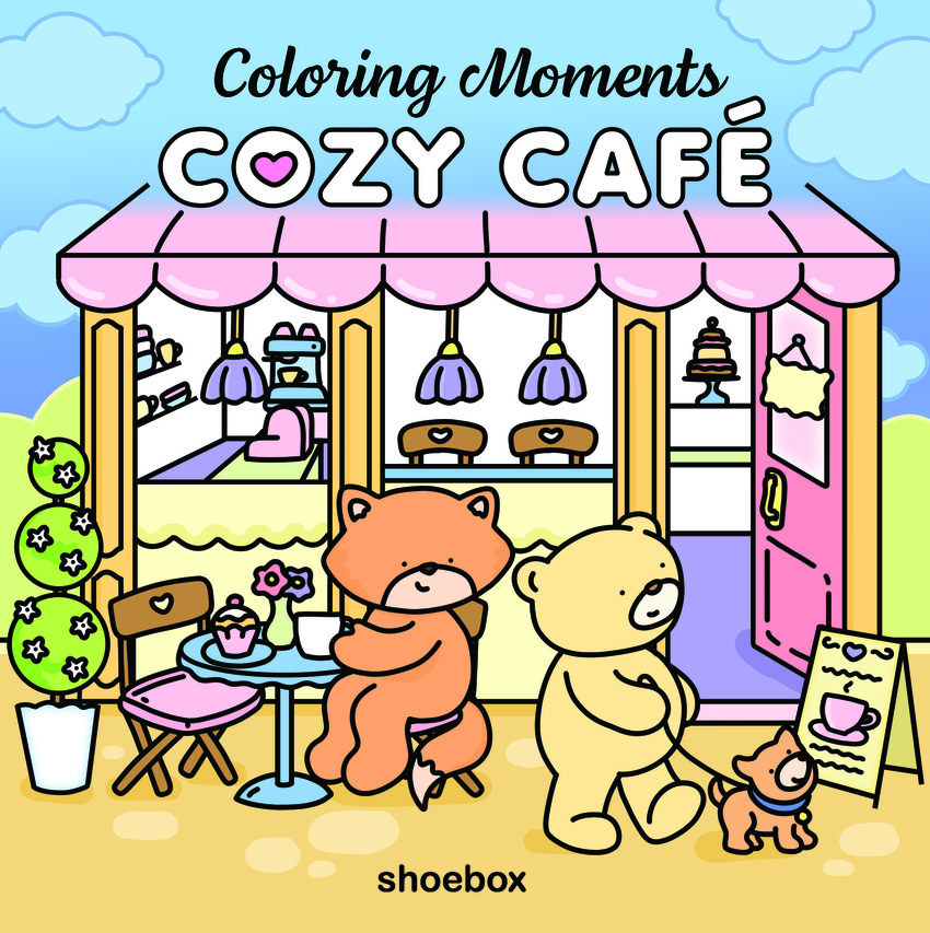 Cozy Café  ('Coloring Moments')