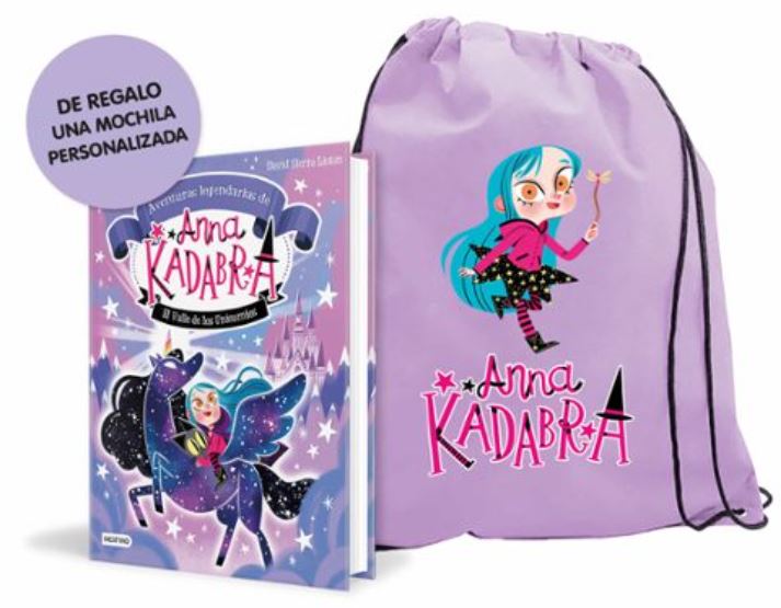 Anna Kadabra legendarias mochila