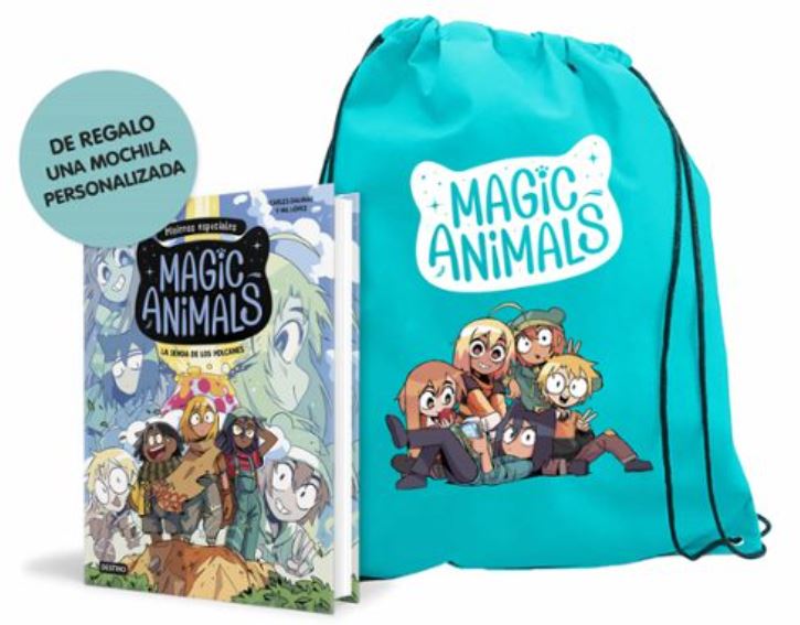(pack).magic animals especial mochila 2026