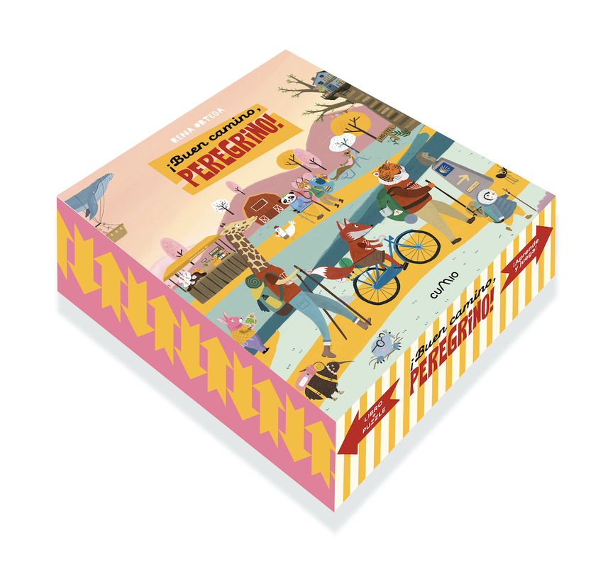 ¡Buen camino, peregrino!- Caja con libro+puzle