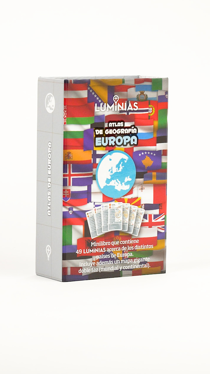 Atlas de Geografía - EUROPA (Estuche con 52 cartas)