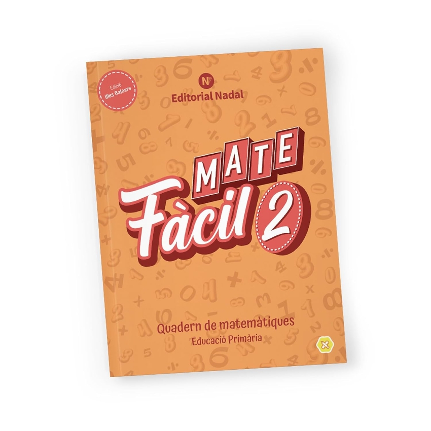 Matefàcil 2 Impremta. Quadern mateàtiques.
