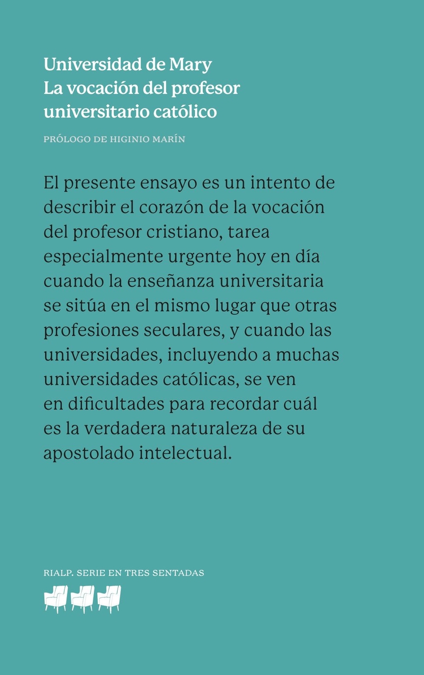 La vocacion del profesor universitario catolico