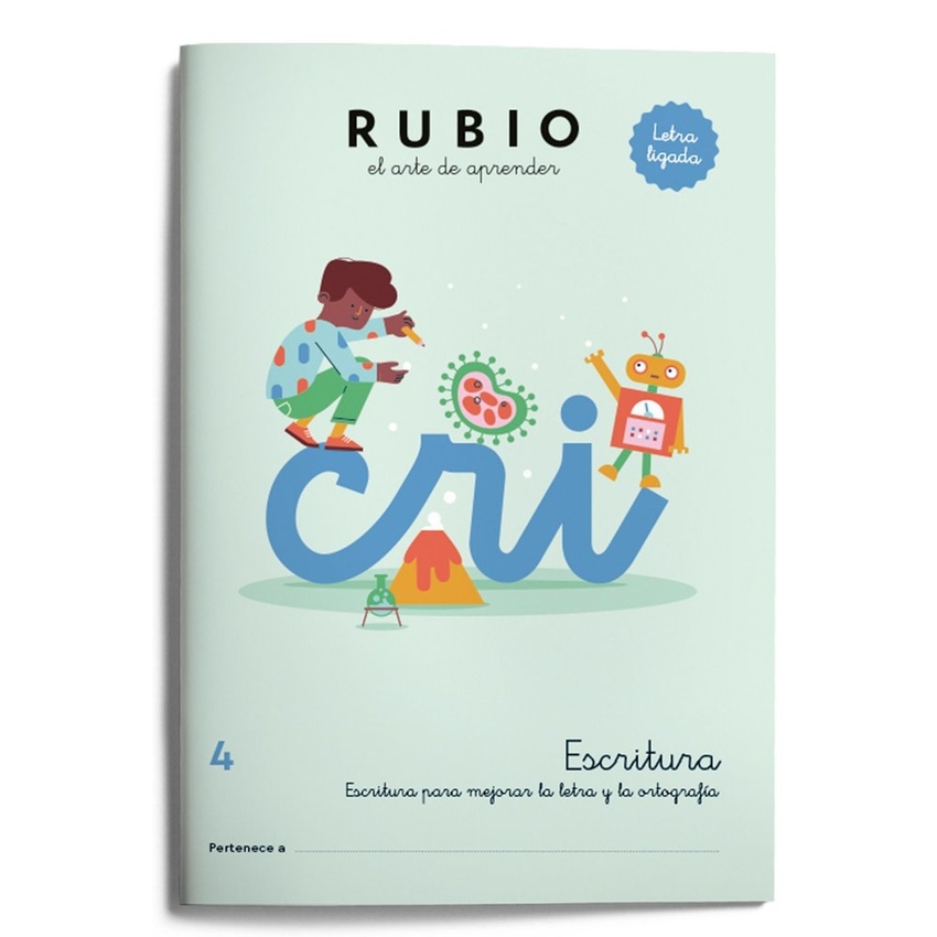 ESCRITURA CON LETRA LIGADA 4 (EDUCACION PRIMARIA)