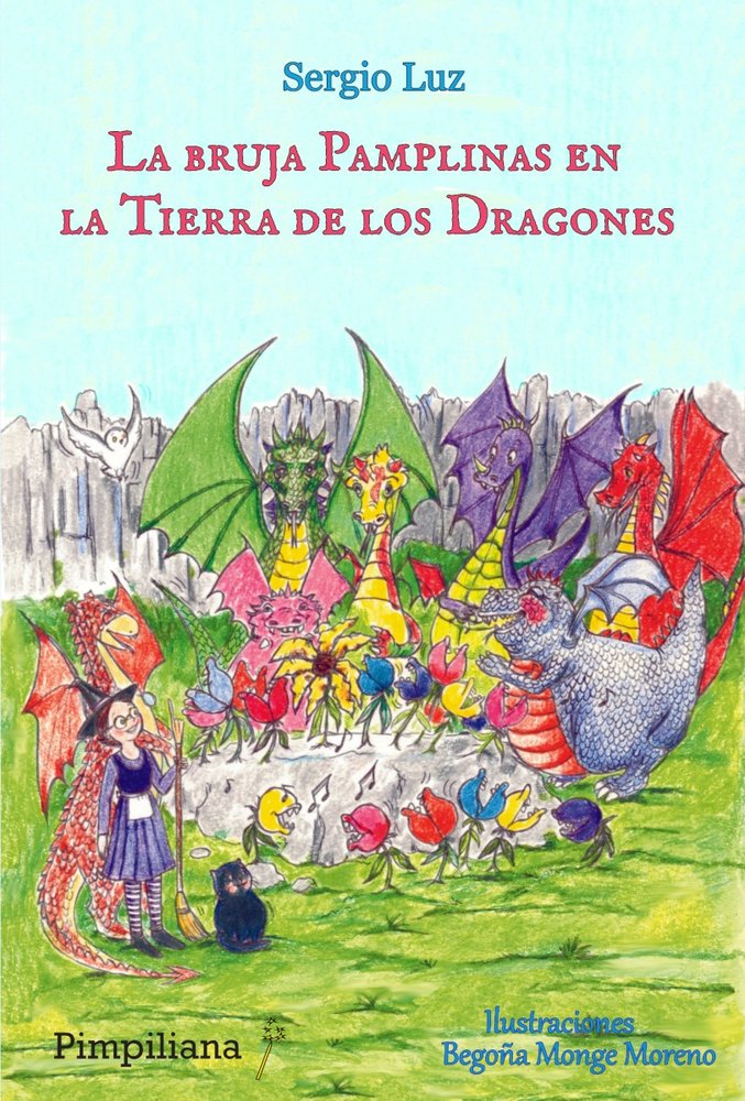 Bruja Pamplinas en la tierra de los dragones