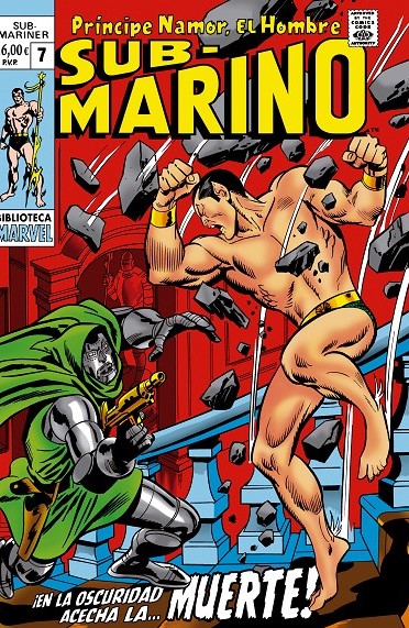 NAMOR, EL HOMBRE SUBMARINO 7 1969- BIB. MARVEL